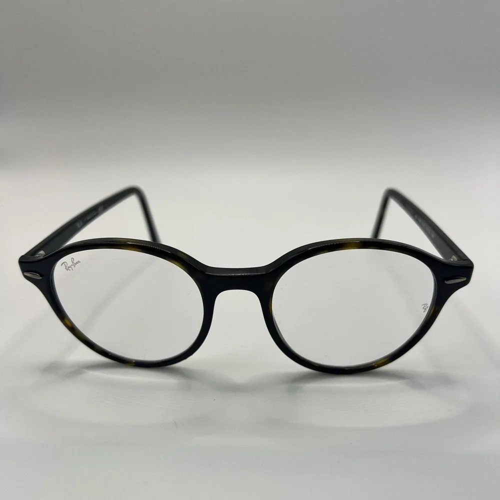 Ray Ban Eyeglasses, Frames Only, RB 7118 2012, 50-19-145, Brown Tortoise